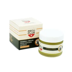 RECUPLUS bylinný balzam s extraktom z konope 50 ml