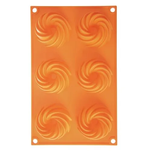 Orion Silikónová forma na venčeky, oranžová