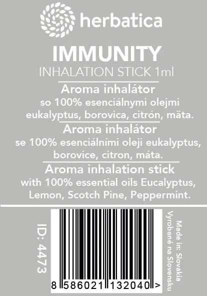 Nosný inhalátor Imunita - 1ml - Herbatica