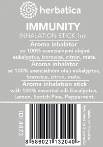 Nosný inhalátor Imunita - 1ml - Herbatica