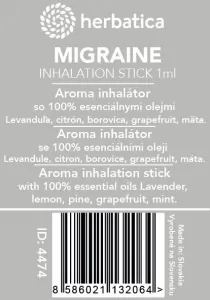 Zvýhodnený set: 2x Nosný inhalátor Migréna - 1ml - Herbatica