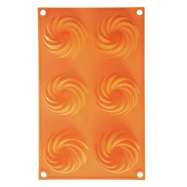Orion Silikónová forma na venčeky, oranžová