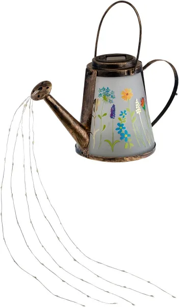 Solárny záhradný zápich Kvetinová kanva