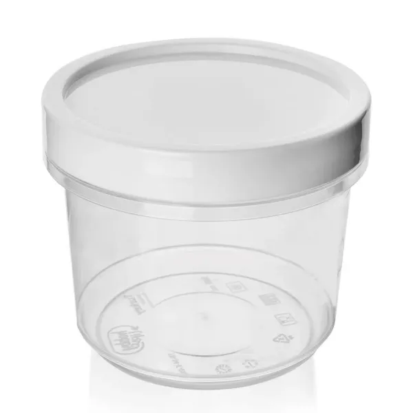 Doza WHITE priemer 13 cm