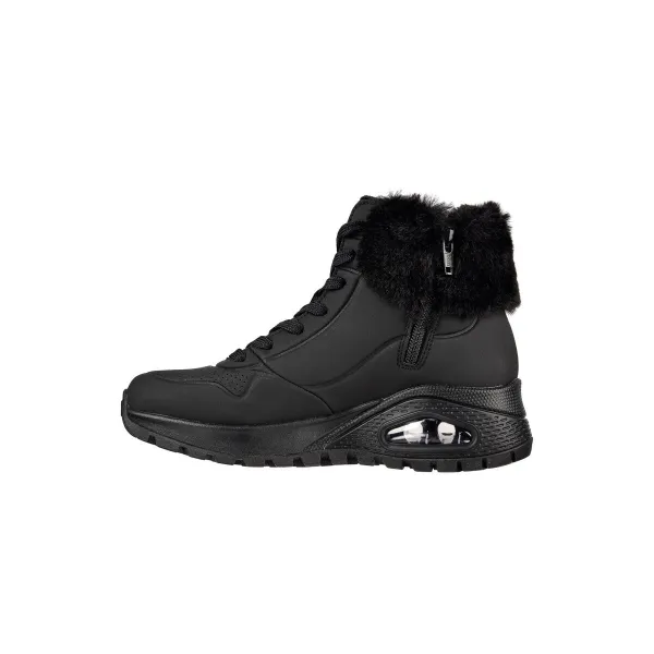 SKETCHERS Vysoké tenisky s kožušinovým efektom Uno Rugged - Fall Air