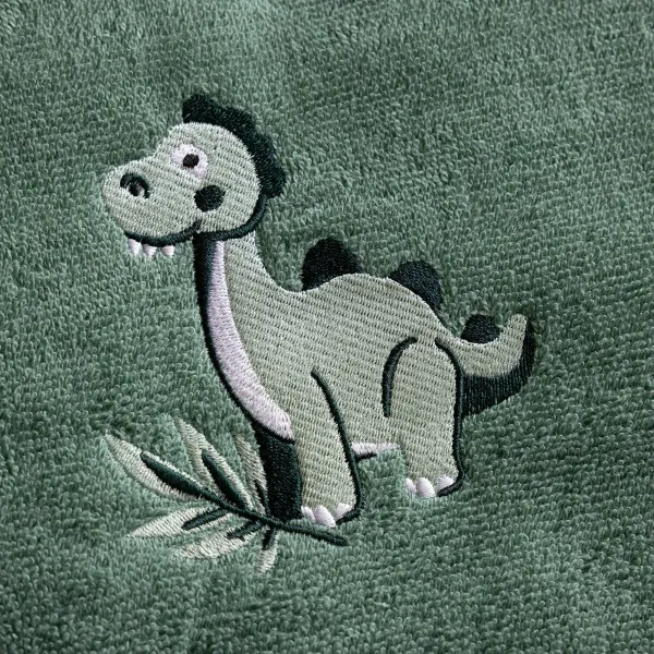 Detská súprava uterák + žinka z buklé froté zn. Colombine® s motívom dinosaura