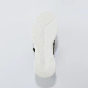 Tenisky so zipsom a šnúrkami, koža a textil