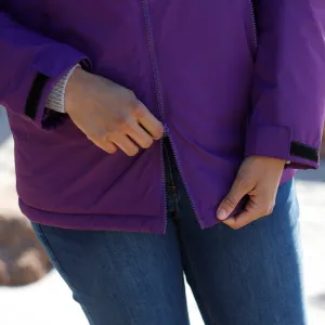 Nepremokavá parka na zips, s odopínacou kapucňou