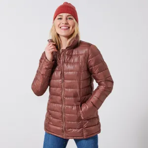 Nepremokavá prešívaná bunda na zips