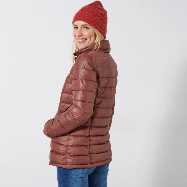 Nepremokavá prešívaná bunda na zips