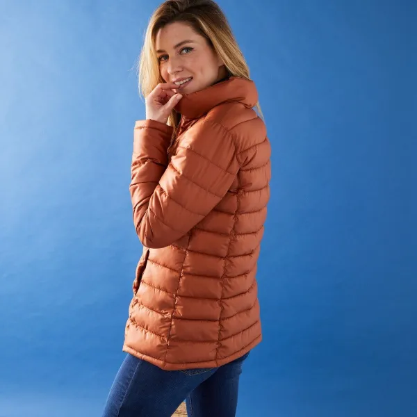 Nepremokavá prešívaná bunda na zips