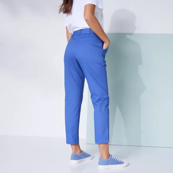 Rovné 7/8 chino nohavice
