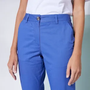 Rovné 7/8 chino nohavice