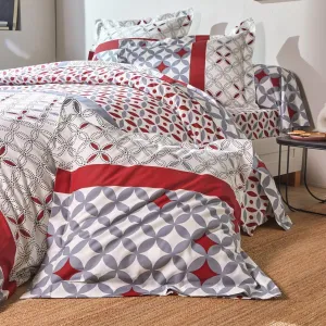 Bavlnená posteľná bielizeň  Marlow Colombine® s geometrickým vzorom