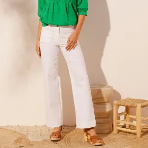 Rovné široké džínsy
