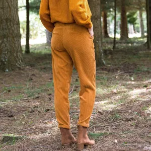 7/8 menčestrové chino nohavice