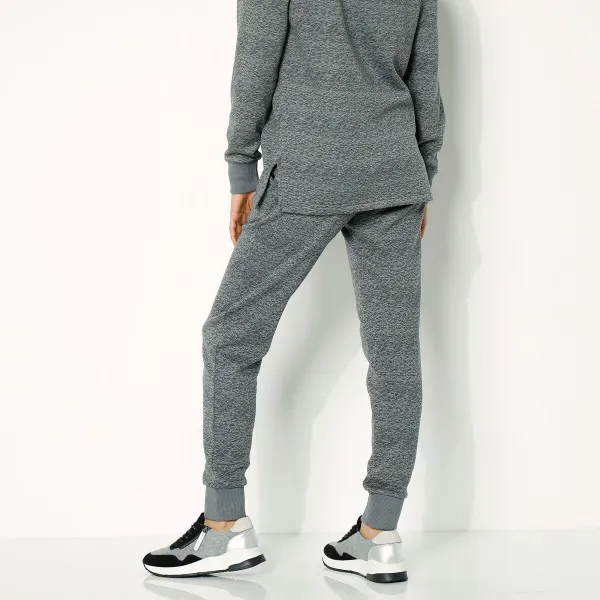 Moltónové jogging nohavice