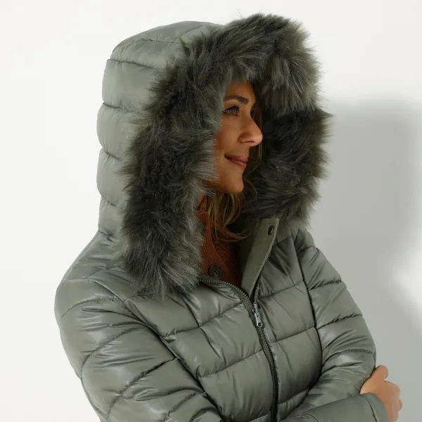 Obojstranná parka/bunda 2 v 1 s kapucňou
