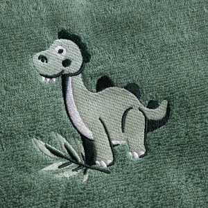 Detská súprava uterák + žinka z buklé froté zn. Colombine® s motívom dinosaura