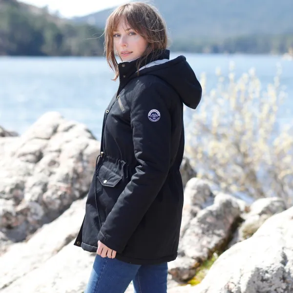 Nepremokavá parka s fleecovou podšívkou