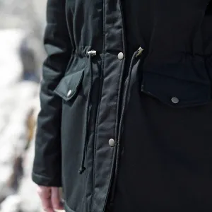 Nepremokavá parka s fleecovou podšívkou
