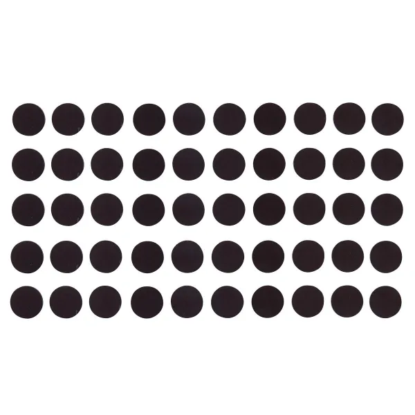 Samolepiace okrúhle magnety, 50 ks