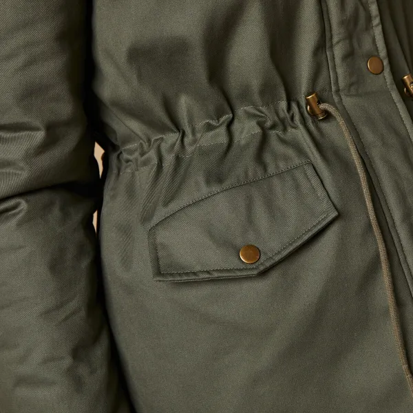 Nepremokavá parka s fleecovou podšívkou