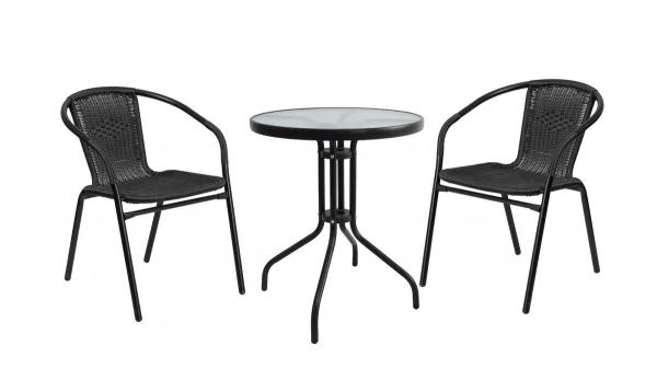 Záhradný balkónový bistro set NINA 3dielny