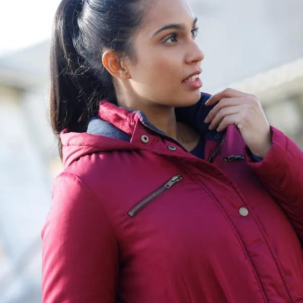 Nepremokavá parka s fleecovou podšívkou