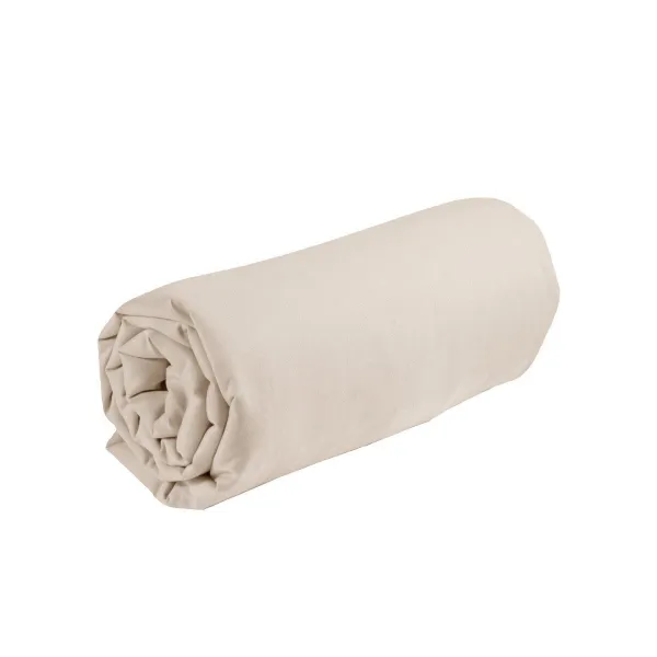 Bavlnená jednofarebná napínacia plachta zn. Colombine® s hĺbkou rohov 32 cm