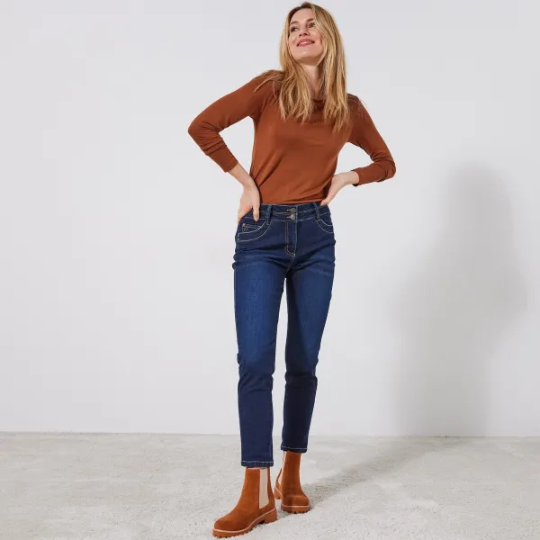 7/8 úzke džínsy
