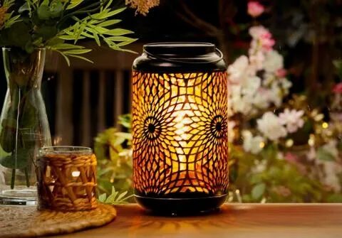 Solárna lampa GOLD DESIGN