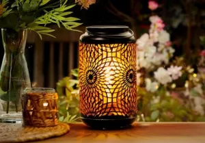 Solárna lampa GOLD DESIGN