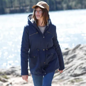 Nepremokavá parka s fleecovou podšívkou