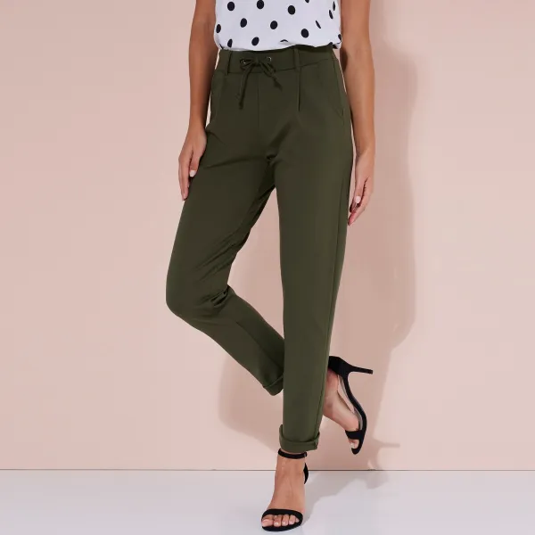 Chino nohavice z Milano úpletu