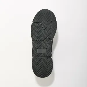 Sneakers so šnúrkami a zipsom, koža