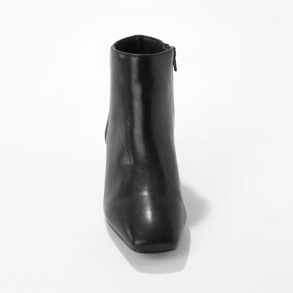 Nízke čižmy z 2 materiálov