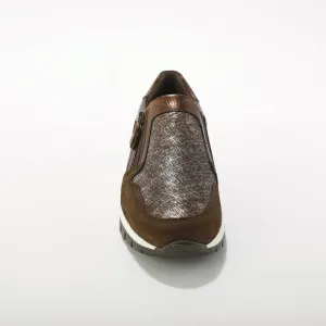Slip on tenisky so zipsom