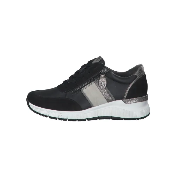 TAMARIS Kožené sneakers Tamaris, vysoko pohodlné