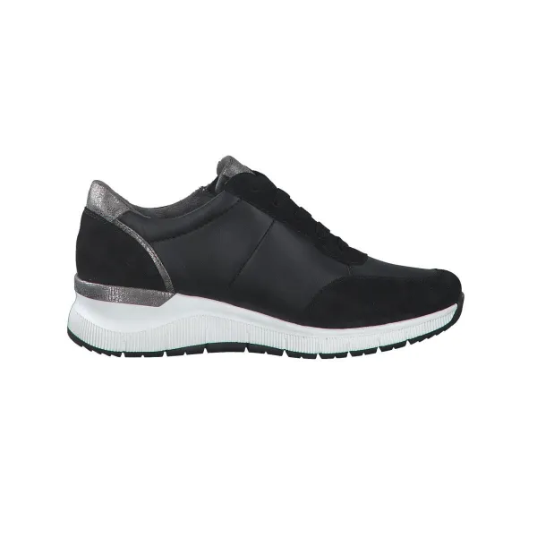 TAMARIS Kožené sneakers Tamaris, vysoko pohodlné