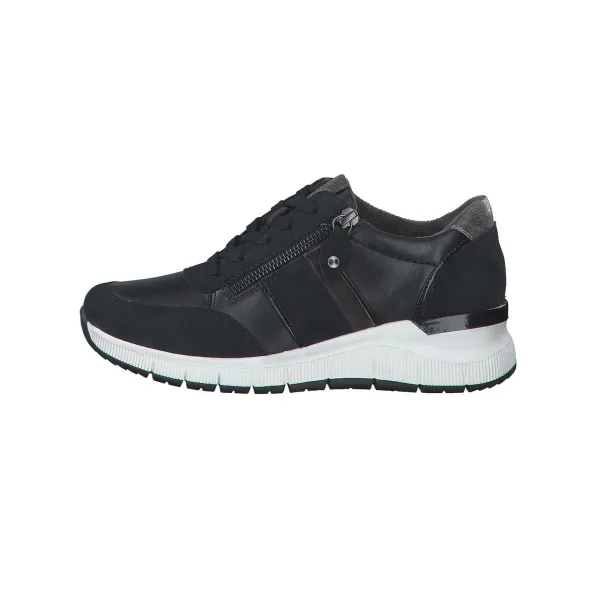 TAMARIS Kožené sneakers Tamaris, vysoko pohodlné