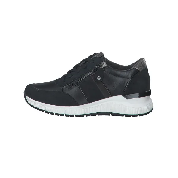 TAMARIS Kožené sneakers Tamaris, vysoko pohodlné