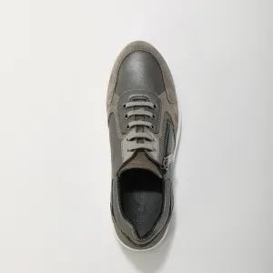 Kožené sneakers na klinovej podrážke