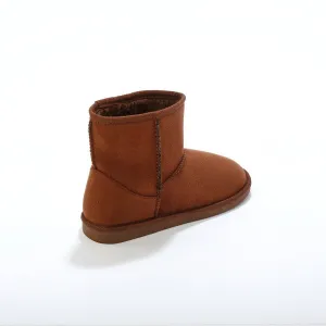 Nízke čižmy s imitáciou kožušiny