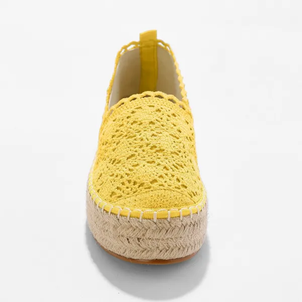Macramé espadrilky
