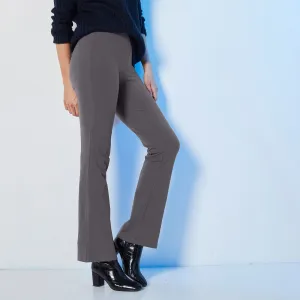 Bootcut legíny s pružným pásom