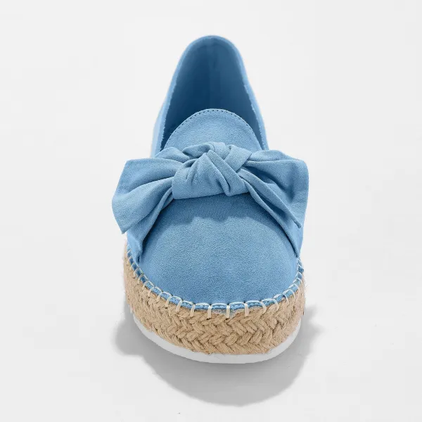 Mokasíny espadrilky s mašľou