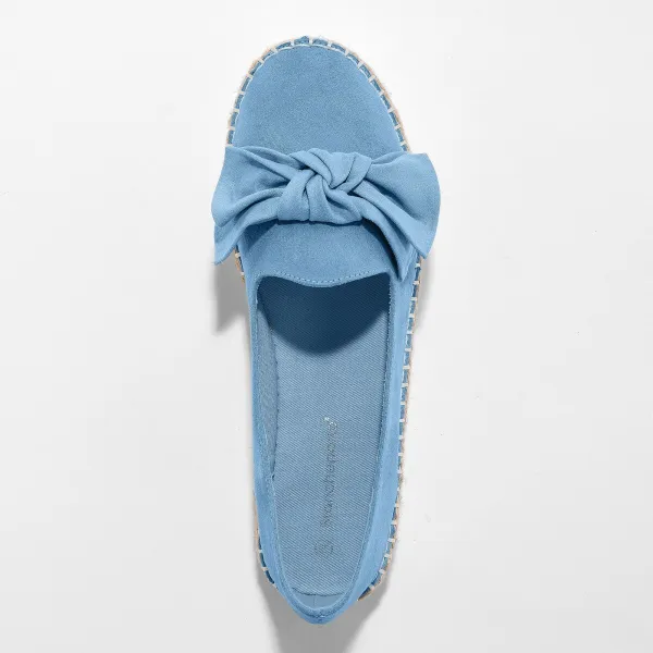 Mokasíny espadrilky s mašľou