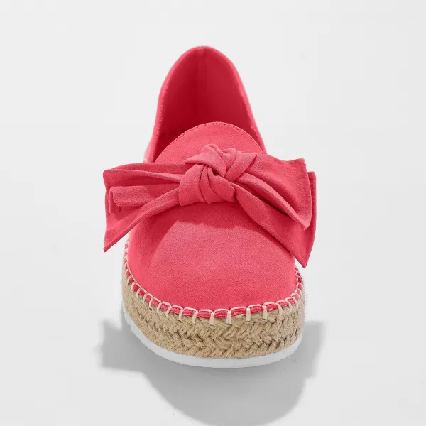 Mokasíny espadrilky s mašľou