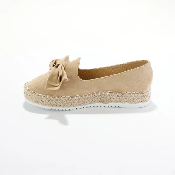 Mokasíny espadrilky s mašľou